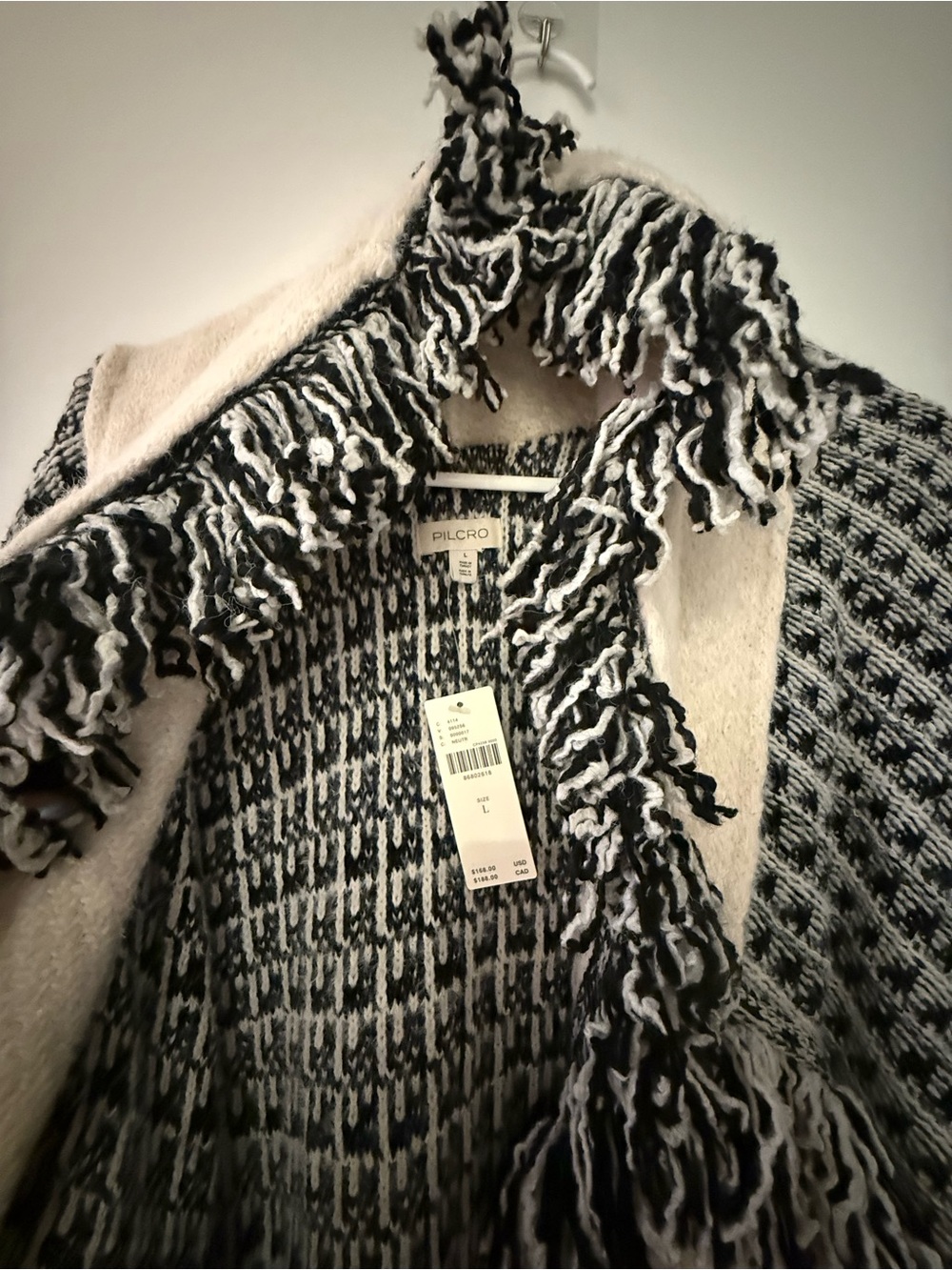 Anthropologie Pilcro Fringe Cardigan Sweater NEW WITH TAGS! - Picture 9 of 15